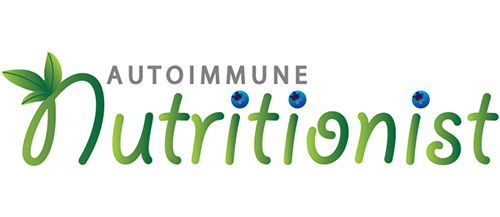 autoimmune nutritionist logo design