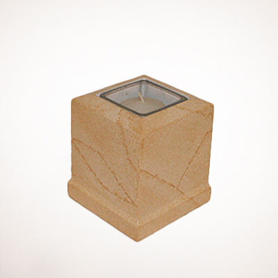 product photography sand stone Candle holder