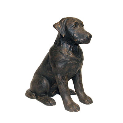 product photography bronze dog